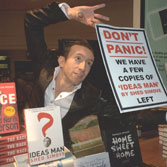 AUTHOR THROWN OUT OF BOOKSTORE