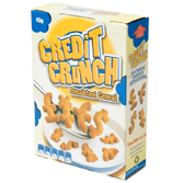 Credit Crunch Breakfast Cereal Credit Crunch Breakfast Cereal
